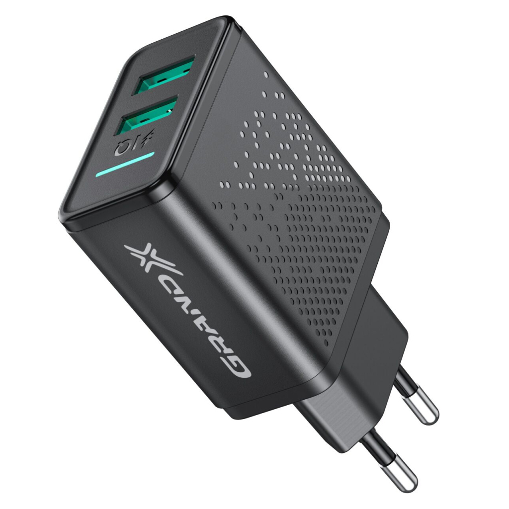 Зарядний пристрій Grand-X CH-60 2USB 5V 3,1A (CH-60) - зображення 3