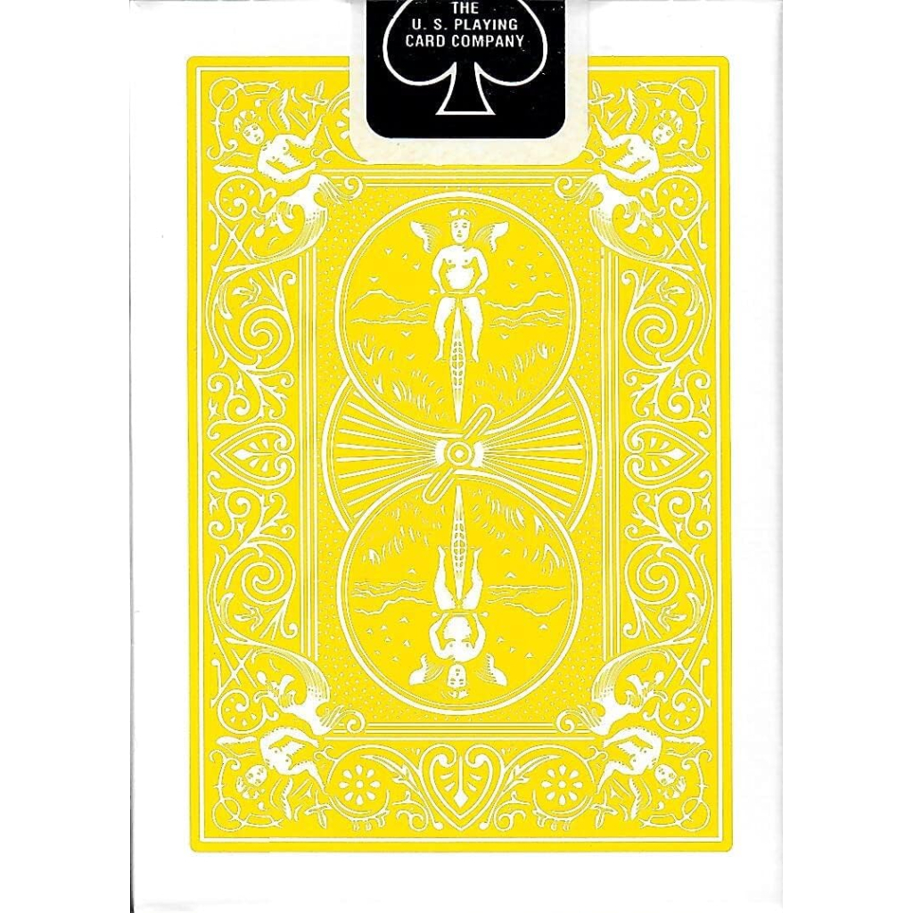 Гральні карти Bicycle Rider Back Yellow deck (09421) - зображення 2