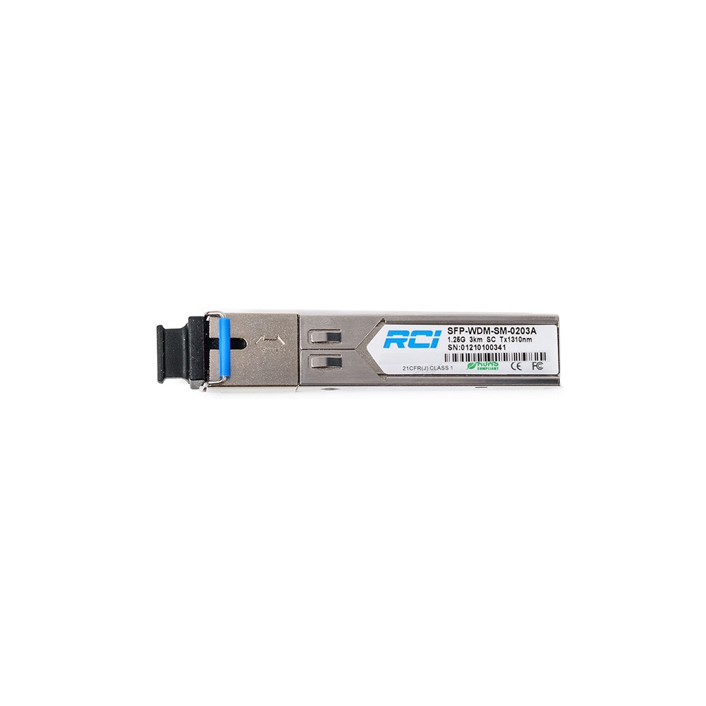 Модуль SFP RCI 1G, 3km, SC, Tx 1310nm (SFP-WDM-SM-0203A) - зображення 1