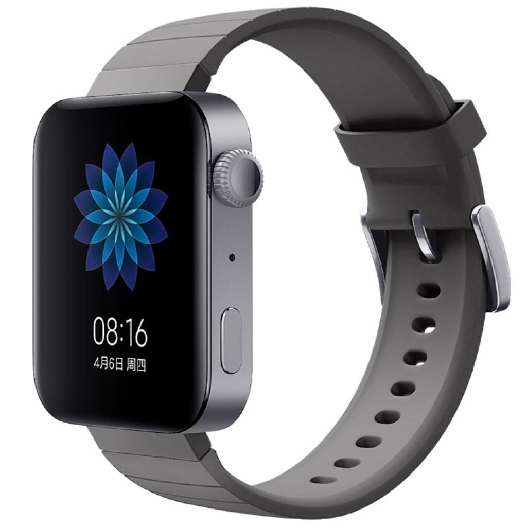 Ремінець до смарт-годинника BeCover Silicone для Xiaomi Mi Watch Gray (704512) - зображення 1