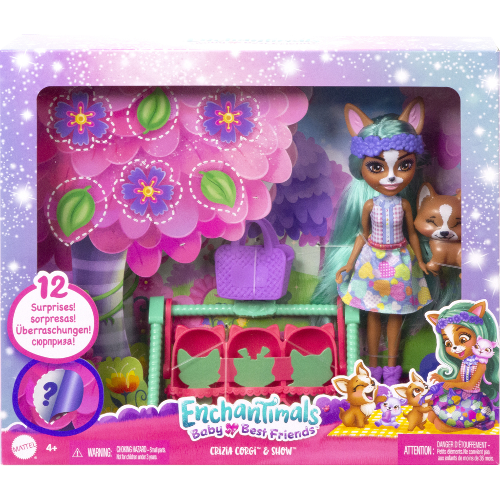 Лялька Enchantimals Друзі-малята Кролик Брі та Твіст (HLK86) - зображення 2
