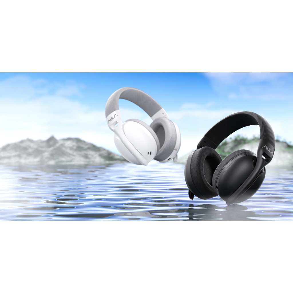 Навушники Aula S6 - 3 in 1 Wired/2.4G Wireless/Bluetooth Black (6948391235554) - зображення 7