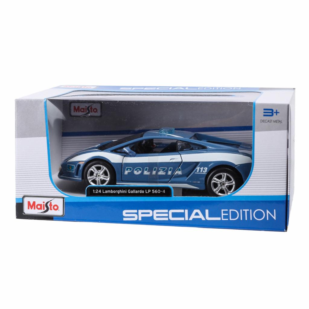 Машина Maisto Lamborghini Gallardo LP560-4 - Polizia (1:24) синій (31299 blue) - зображення 4