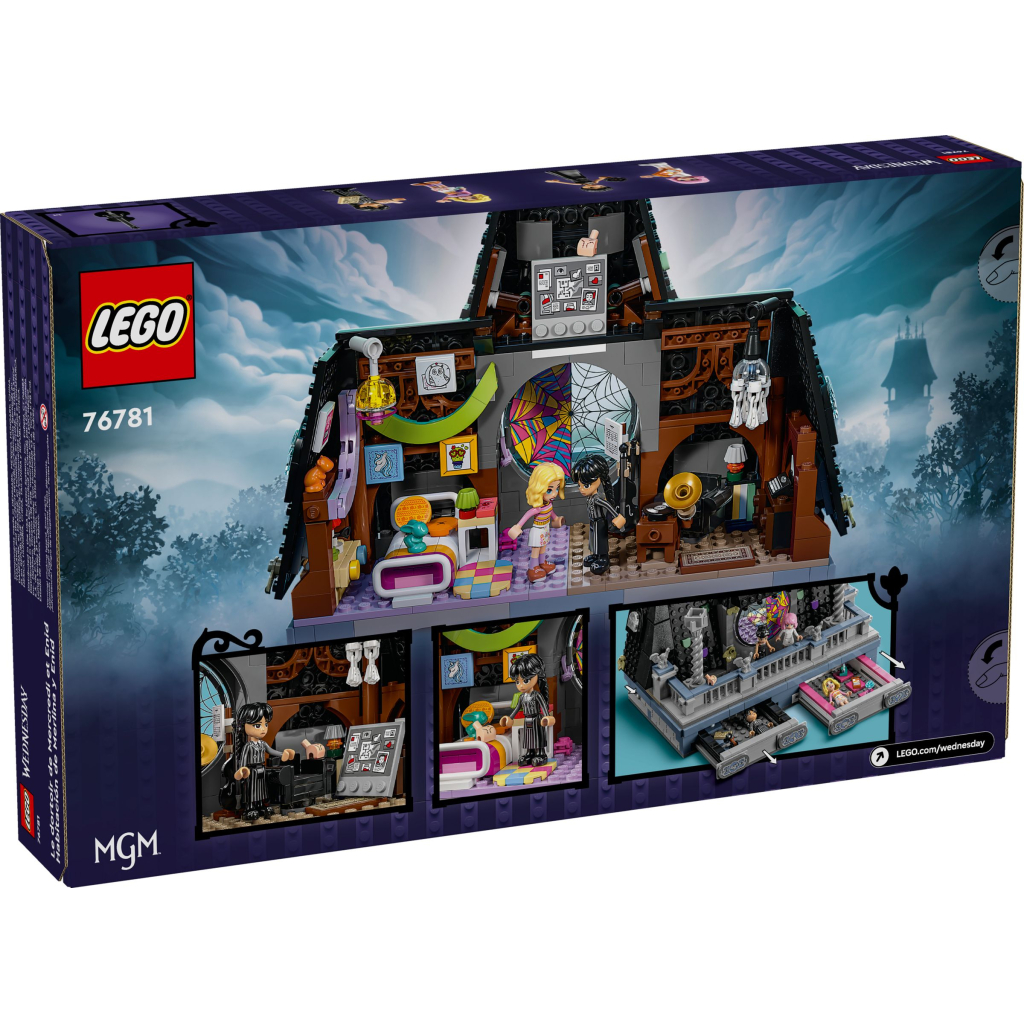 Конструктор LEGO Wednesday Кімната Венздей та Енід (76781) - зображення 10