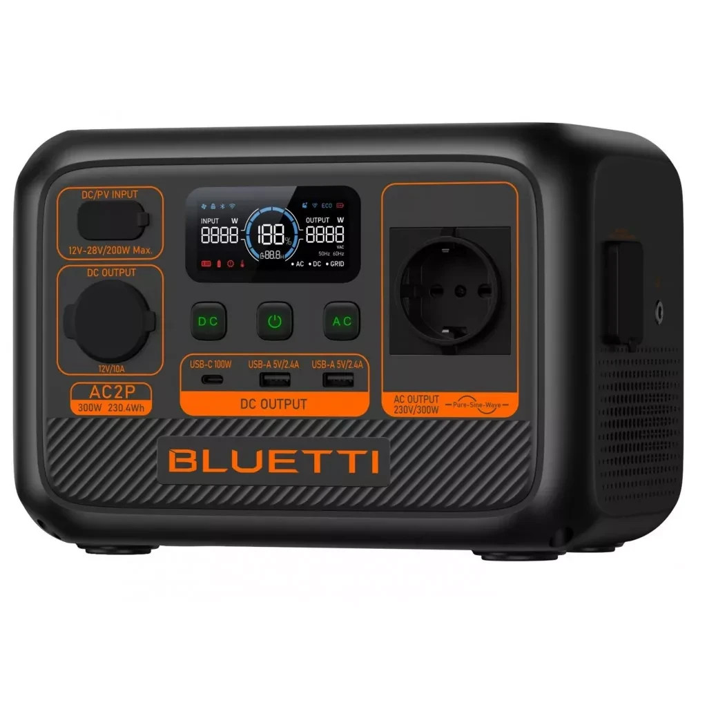 Зарядна станція BLUETTI AC2P 300W (AC2P) - зображення 3