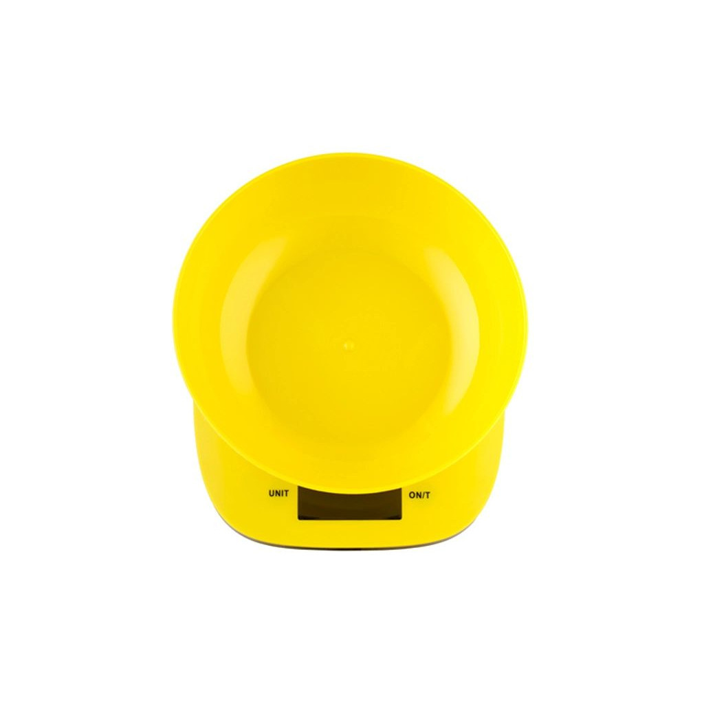 Ваги кухонні Erstech VKS-517 yellow - зображення 4