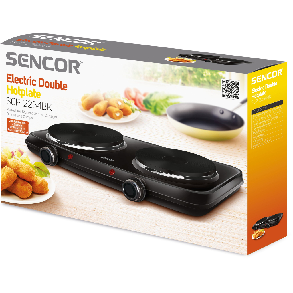 Настільна плита Sencor SCP2254BK-EUE4 - зображення 7