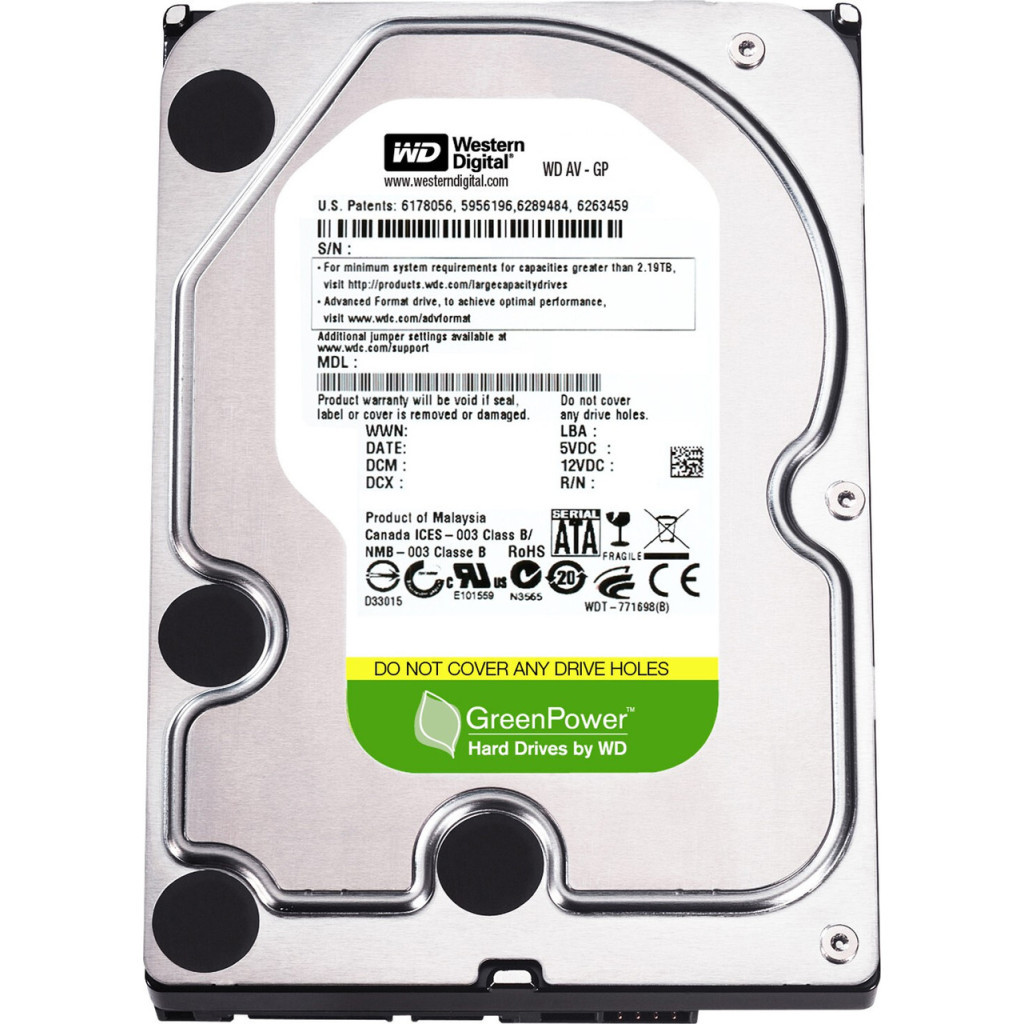 Жорсткий диск 3.5" 1TB WD (WD10EURX) - зображення 1