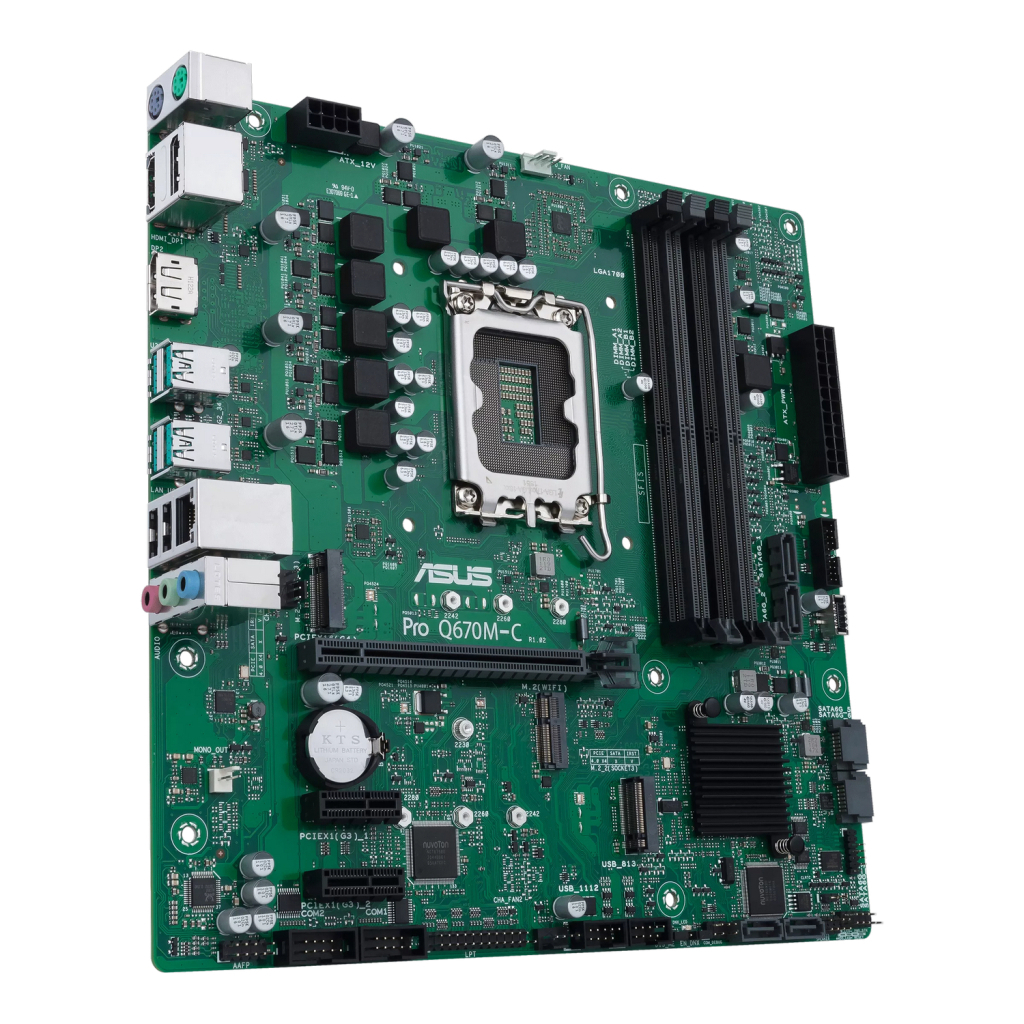 Материнська плата ASUS PRO Q670M-C-CSM - зображення 4