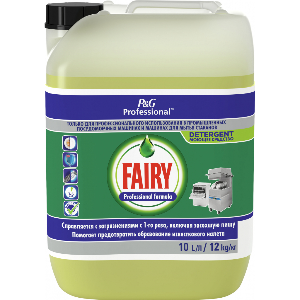 Гель для миття посуду в посудомийці Fairy Professional 10 л (8001841996592) - зображення 1
