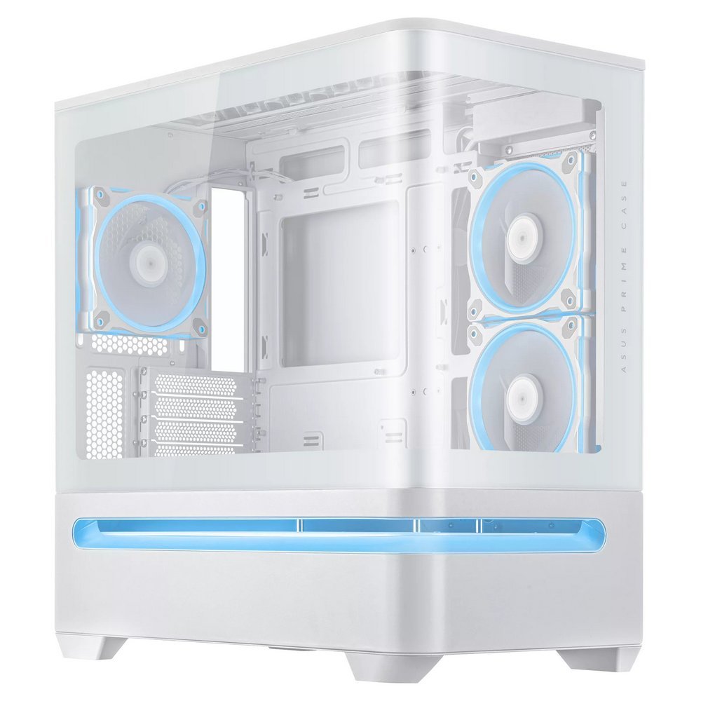 Корпус Asus Prime AP202 ARGB Tempered Glass White без БЖ (90DC00P3-B19000) - изображение 2