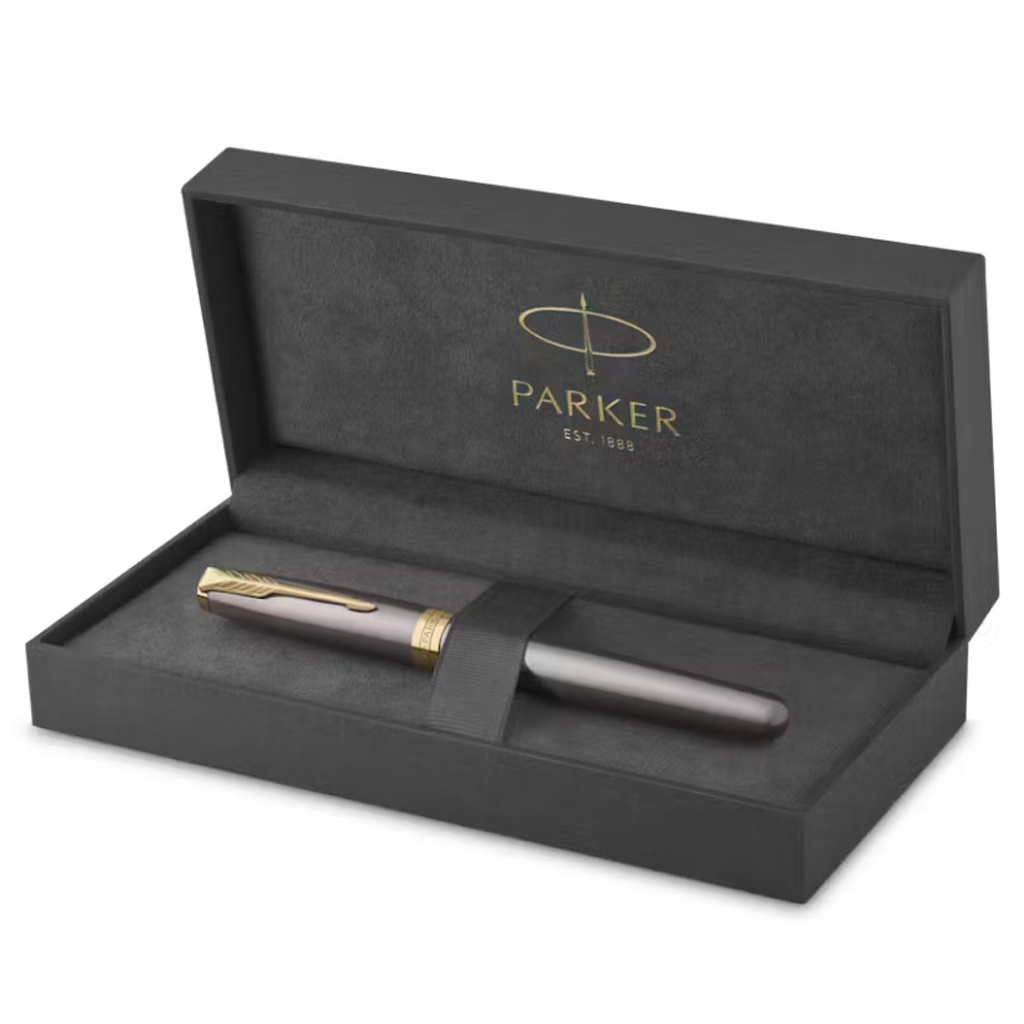 Ручка пір'яна Parker SONNET 17 Grey Lacquer GT  FP F (86 415) - зображення 5