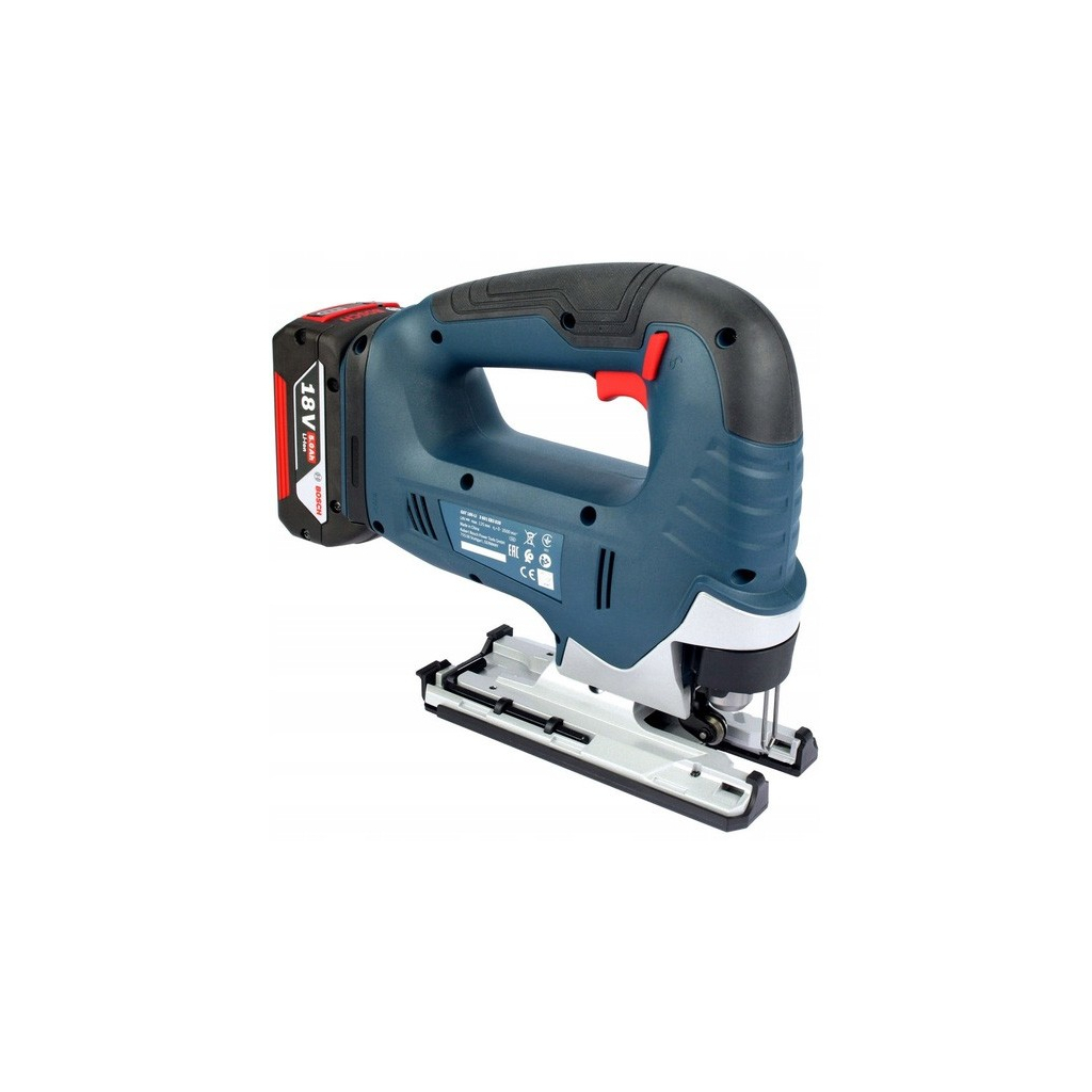 Електролобзик Bosch GST 185-LI, 18В, 4Аг, 0-3500 об/хв, хід 26мм, кейс (0.601.5B3.023) - зображення 2