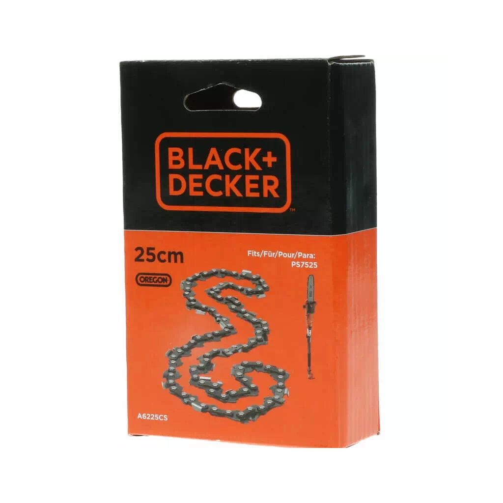 Ланцюг Black&Decker 3/8", 1.3 мм, 40 ланок, довжина 10"/25 см (A6225CS) - зображення 2