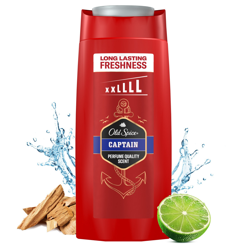 Гель для душу Old Spice Captain 675 мл (8006540280140) - зображення 5
