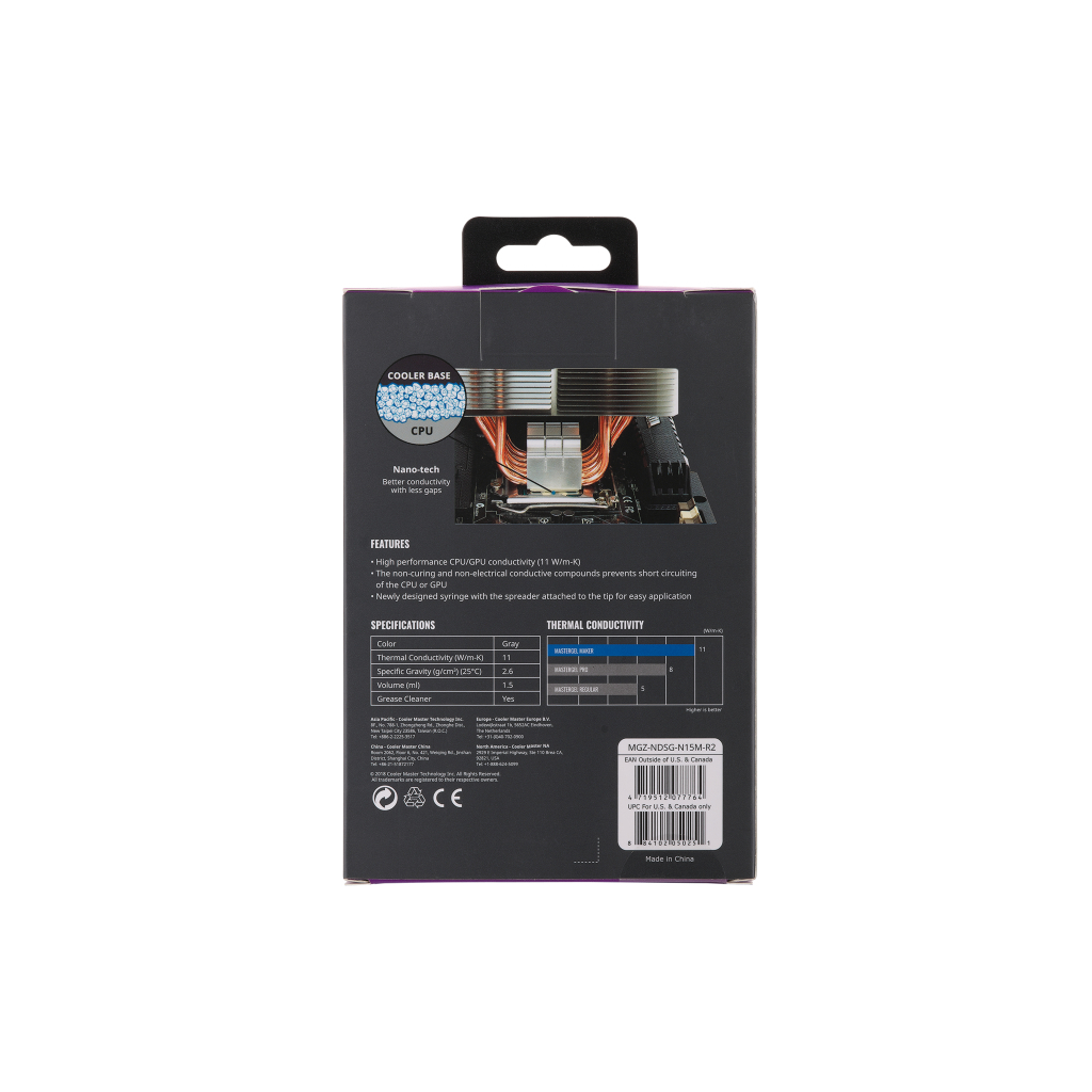 Термопаста CoolerMaster New MasterGel Maker (MGZ-NDSG-N15M-R2) - зображення 2