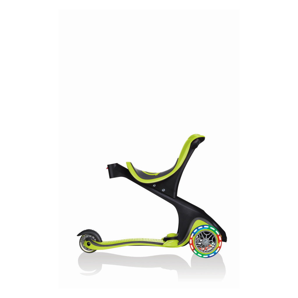 Самокат Globber EVO COMFORT LIGHTS 5 в 1 Зелений (459-106) - зображення 3
