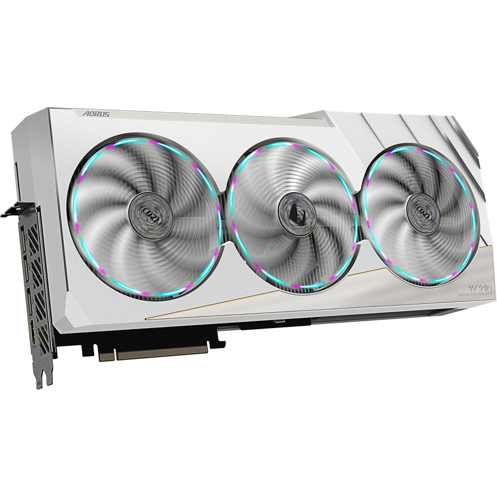 Відеокарта GIGABYTE GeForce RTX4080 SUPER 16Gb AORUS XTREME ICE (GV-N408SAORUSX ICE-16GD) - зображення 2
