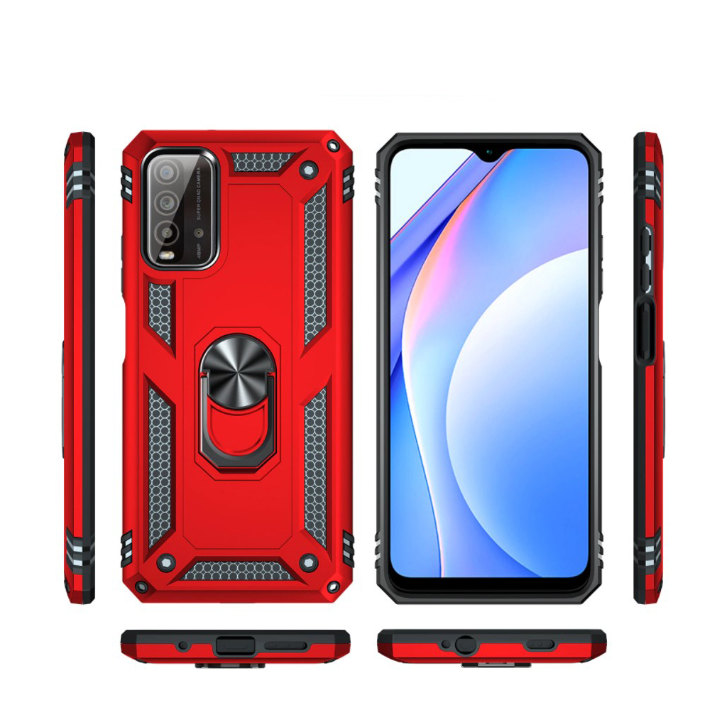 Чохол до мобільного телефона BeCover Military Xiaomi Redmi 9T / Poco M3 Red (706648) - зображення 2