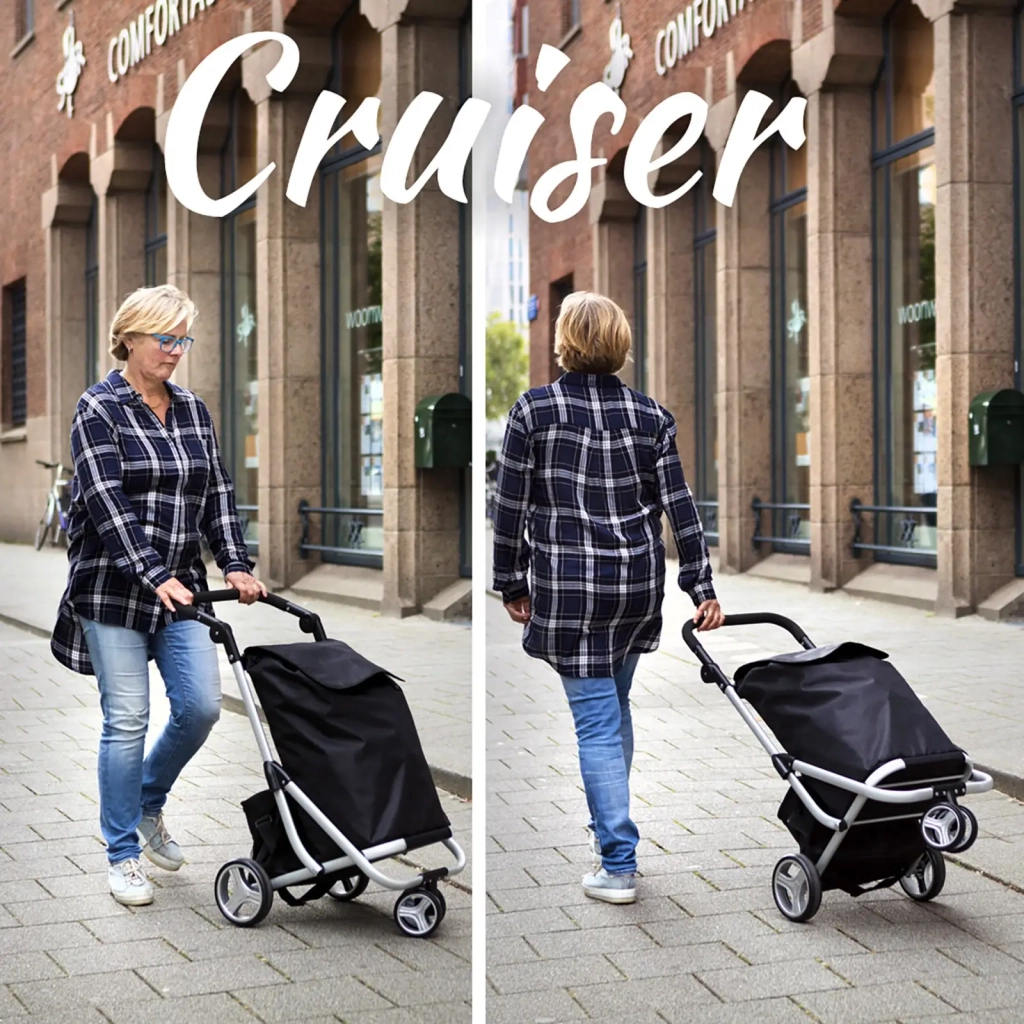 Сумка-візок ShoppingCruiser 3 Wheels Green (650071) (930792) - изображение 8