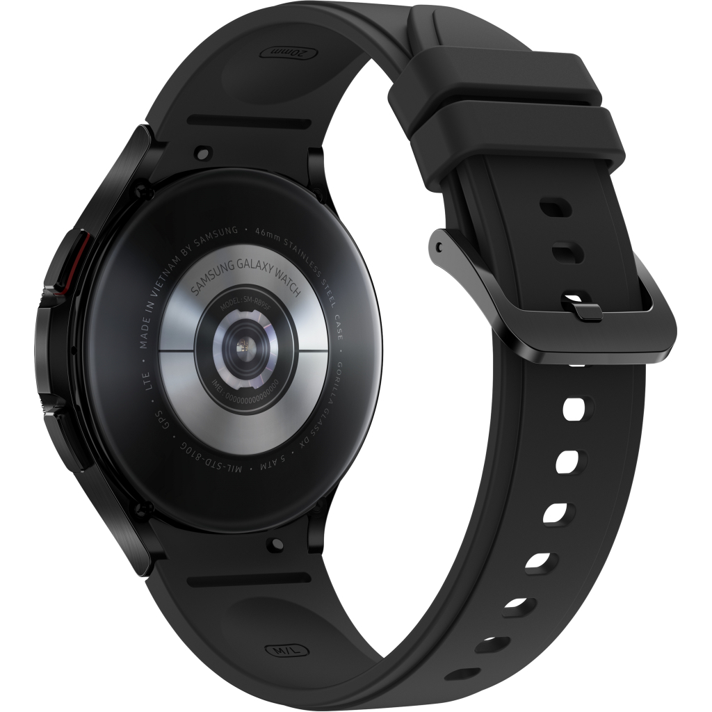 Смарт-годинник Samsung Galaxy Watch 4 Classic 46mm eSIM Black (SM-R895FZKASEK) - зображення 4
