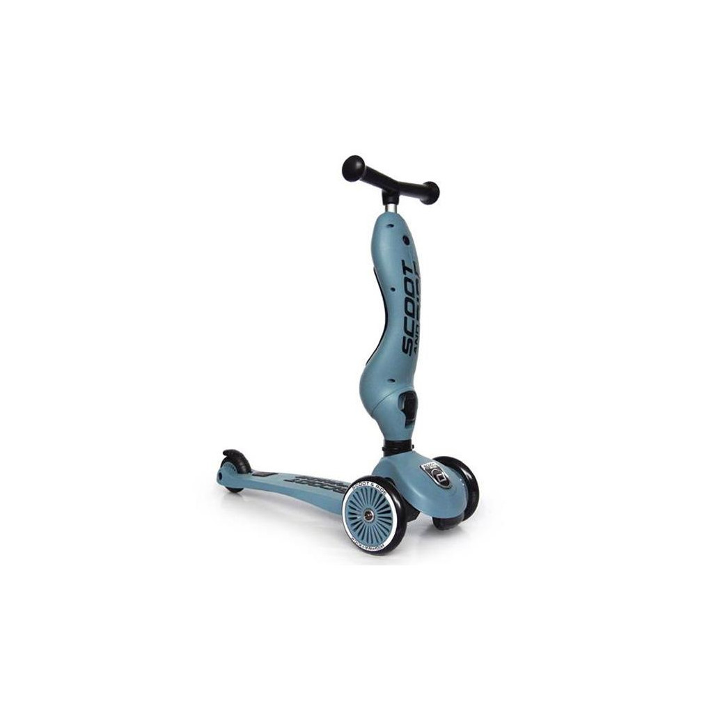 Самокат Scoot&Ride Highwaykick-1 Сіро-синій (SR-160629-STEEL) - зображення 2