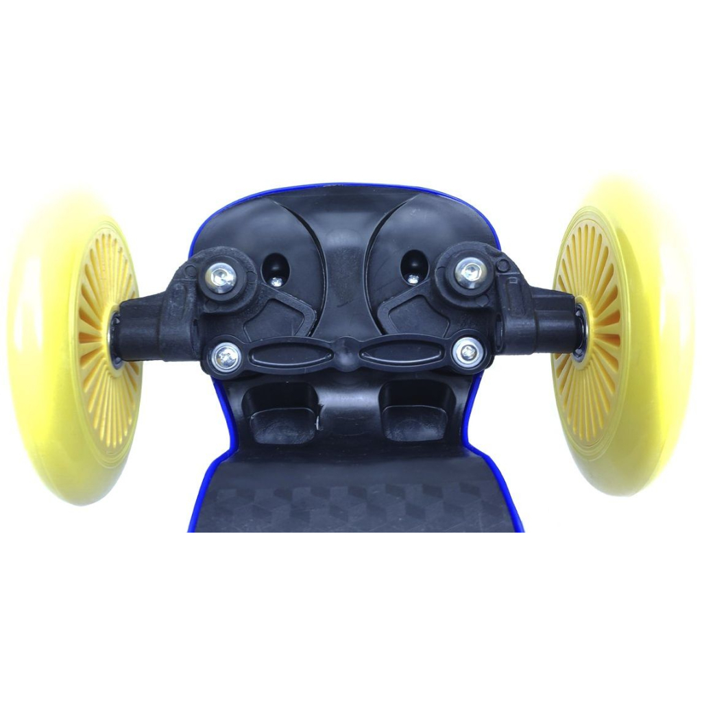 Самокат Bimbo Bike Monsters 12` з регулюванням висоти Синьо-жовтий (75803-IS) - зображення 7